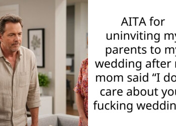 My Mom Refused To Help With The Wedding So I Uninvited Her And My Dad Is Furious