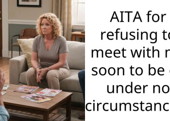 AITA for refusing to meet with my soon to be ex under no circumstances?
