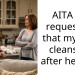 AITA for requesting that my wife cleans up after herself?