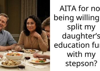AITA for not being willing to split my daughter’s education fund with my stepson?