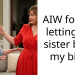 AIW for not letting my sister be at my birth