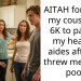 AITAH for suing my cousin for 6K to pay for my hearing aides after he threw me in the pool