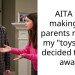AITA for making my parents replace my “toys” they decided to give away.