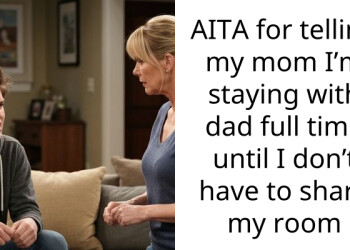 Mom Called Me A Spoiled Brat For Moving Out Because I Couldn’t Stand Her Boyfriend’s Daughter
