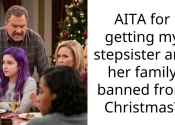 AITA for getting my stepsister and her family banned from Christmas?