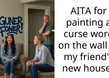 I Painted A Curse Word On Their Wall After She Ruined My Work And Now They’re Begging Me Back