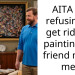 AITA for refusing to get rid of a painting my friend made me?