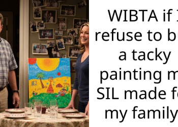 WIBTA if I refuse to buy a tacky painting my SIL made for my family?