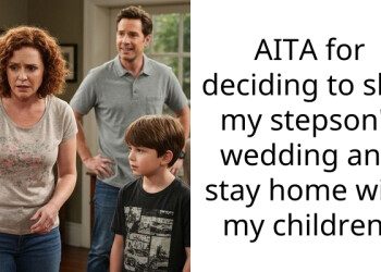 My Stepson Told Me To Know My Place At His Wedding So I Am Staying Home