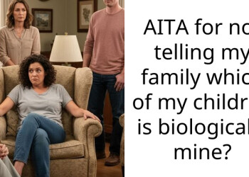 My Mom Is Demanding To Know Which Of My Sons Is Biologically Mine And I Refuse