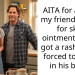 AITA for asking my friend to pay for skin ointment after i got a rash being forced to sleep in his barn?