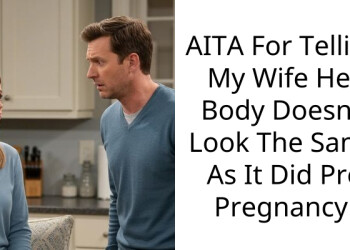 AITA For Telling My Wife Her Body Doesn’t Look The Same As It Did Pre Pregnancy