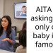 AITA for asking why only one baby is IG famous?