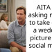 AITA for asking my SIL to take down a wedding picture from social media?
