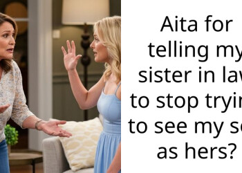 Aita for telling my sister in law to stop trying to see my son as hers?