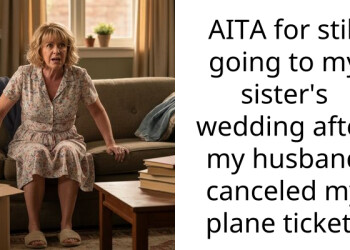 Husband Canceled My Plane Ticket To Stop Me From Attending My Sister’s Wedding