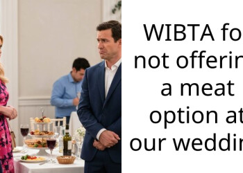 WIBTA for not offering a meat option at our wedding