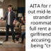 AITA for moving out mid-lease and stranding my roommate with full rent after his girlfriend keeps accusing me of being “creepy”?