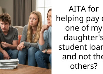 I Paid Off My Daughter’s Student Loans and Now My Youngest Is Demanding The Same Money