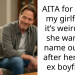 AITA for telling my girlfriend it’s weird that she wants to name our son after her dead ex boyfriend