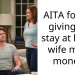 AITA for not giving my stay at home wife more money?