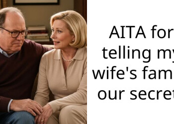 AITA for telling my wife’s family our secret?