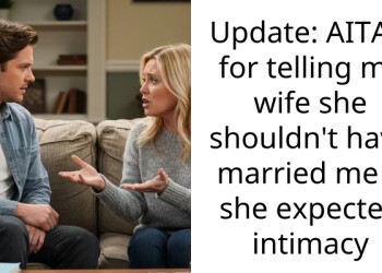 Update: AITAH for telling my wife she shouldn’t have married me if she expected intimacy