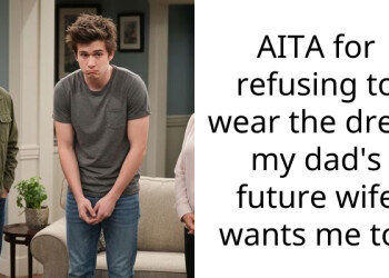 AITA for refusing to wear the dress my dad’s future wife wants me to?