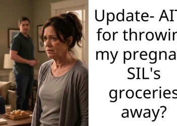 Update- AITA for throwing my pregnant SIL’s groceries away?