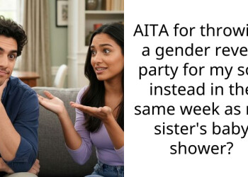 Father Gets Criticized By His Sister For Throwing A Gender Reveal Party For His Transgender Child