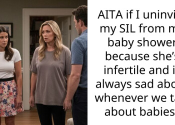 AITA if I uninvite my SIL from my baby shower because she’s infertile and is always sad about whenever we talk about babies?