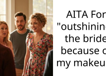 AITA For “outshining” the bride because of my makeup?