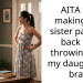 AITA for making my sister pay me back for throwing out my daughter’s bra?