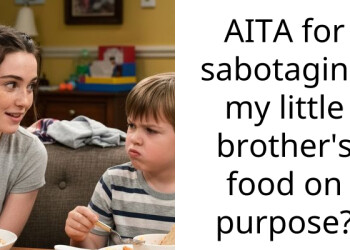 AITA for sabotaging my little brother’s food on purpose?