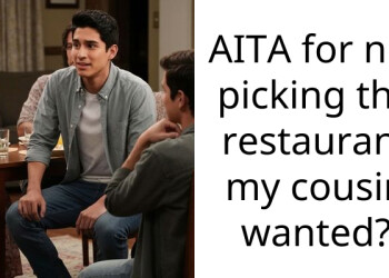 AITA for not picking the restaurant my cousin wanted?