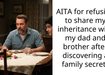 AITA for refusing to share my inheritance with my dad and brother after discovering a family secret?