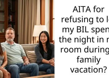 Brother-in-law Begged To Sleep In My Room And My Parents Are Furious I Said No