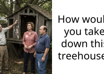 I spent thousands on a custom treehouse for my kids and now I’m tearing it all down