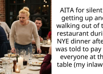 Redditor Who Recently Inherited Money Silently Walked Out Of Dinner After Everyone Expected Her To Pay