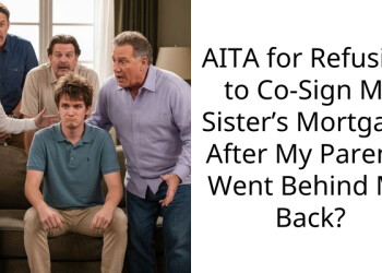 AITA for Refusing to Co-Sign My Sister’s Mortgage After My Parents Went Behind My Back?