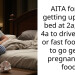AITA for not getting up out of bed at 2a, 3a, or 4a to drive a store or fast food place to go get my pregnant wife food?