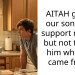 AITAH giving our son child support money but not telling him where it came from?