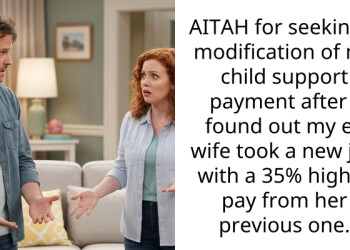 AITAH for seeking a modification of my child support payment after I found out my ex wife took a new job with a 35% higher pay from her previous one.