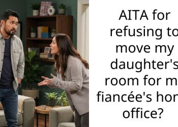 AITA for refusing to move my daughter’s room for my fiancée’s home office?