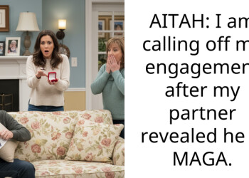 AITAH: I am calling off my engagement after my partner revealed he is MAGA.