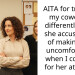 AITA for treating my coworker differently after she accused me of making her uncomfortable when I covered for her at work?
