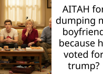 AITAH for dumping my boyfriend because he voted for trump?