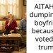 AITAH for dumping my boyfriend because he voted for trump?