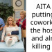 AITA for putting my coworker in the hospital and almost k**ling her?