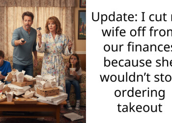 Update: I cut my wife off from our finances because she wouldn’t stop ordering takeout
